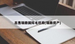 出售瑞鼎国际毛坯房(瑞鼎房产)