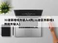 31省新增境外输入8例(31省区市新增1例境外输入)