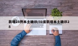 新增28例本土确诊/31省新增本土确诊28
