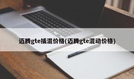 迈腾gte插混价格(迈腾gte混动价格)